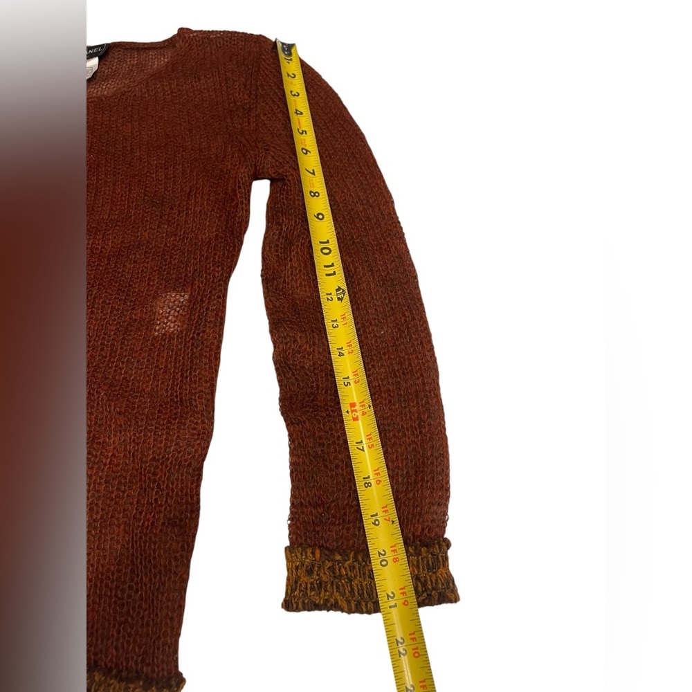 CHANEL Vintage F/W 1998 Mohair Knitted Jumper Size:34 - Picture 6 of 12